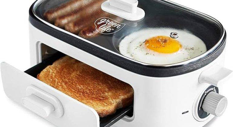 GreenLife 3-in-1 Breakfast Maker Station