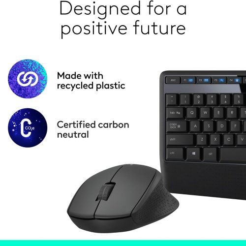 Logitech MK345 Wireless Combo Full-Sized Keyboard